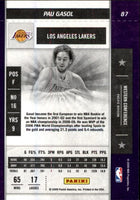 Pau Gasol 2009 2010 Playoff Contenders Season Ticket Series Mint Card #87

