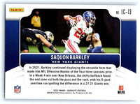 Saquon Barkley 2022 Panini Absolute Last Call Series Mint Card #LC-13
