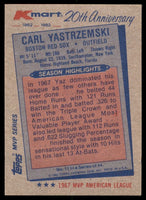 Carl Yastrzemski 1982 Topps Kmart 20th Anniversary Series Mint Card #11
