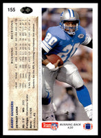 Barry Sanders 1992 Upper Deck Season Leaders Series Mint Card #155
