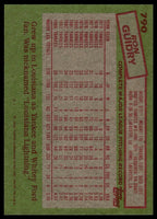 Ron Guidry 1985 Topps Series Mint Card #790
