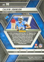 Calvin Johnson 2025 Panini Mosaic Series Mint Card #90
