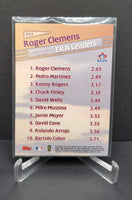 Roger Clemens 1998 Topps League Leaders Series Mint Card #232
