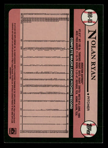 Nolan Ryan 2024 Topps Retro 1989 Insert Series Mint Card #89B-83
