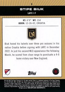 Stipe Biuk 2023 Topps MLS Pitch Prodigies Series Mint Card #6