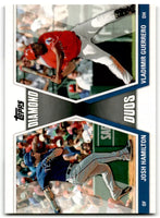 Josh Hamilton and Vladimir 2011 Topps Diamond Duos Series Mint Card  #DD-HG
