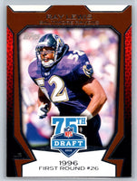 Ray Lewis 2010 Topps Football Draft 75th Anniversary Series Mint Card #75DA 2
