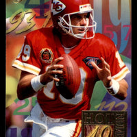 Joe Montana 1994 Flair Hot Numbers Series Mint Card #8