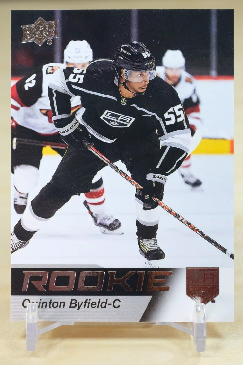 Quinton Byfield 2021 2022 Upper Deck NHL Star Rookies Box Set Card #8