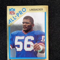 Lawrence Taylor 1982 Topps Sticker Gold All-Pro Mint Rookie Card #144