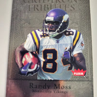 Randy Moss 2004 Fleer Tradition Gridiron Tributes Series Mint Card #20GT