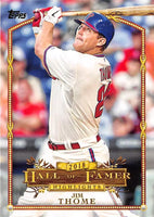 Jim Thome 2018 Topps Update Hall of Fame Highlights Card #HFH-15
