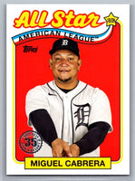 Miguel Cabrera 2024 Topps 1989 35th Anniversary All-Stars Mint Card #89ASB-30
