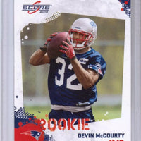 Devin McCourty 2010 Score Mint Rookie Card #332