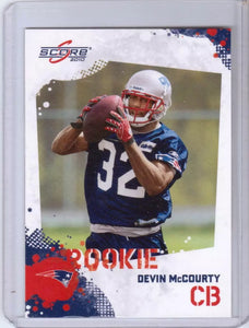 Devin McCourty 2010 Score Mint Rookie Card #332