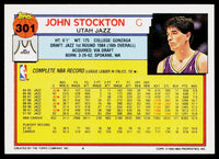 John Stockton 1992 1993 Topps Series Mint Card #301
