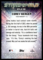 Corey Seager 2024 Topps Stars of MLB Mint Insert Card #SMLB-28

