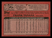 Frank Tanana 1982 Topps Traded Series Card #117T
