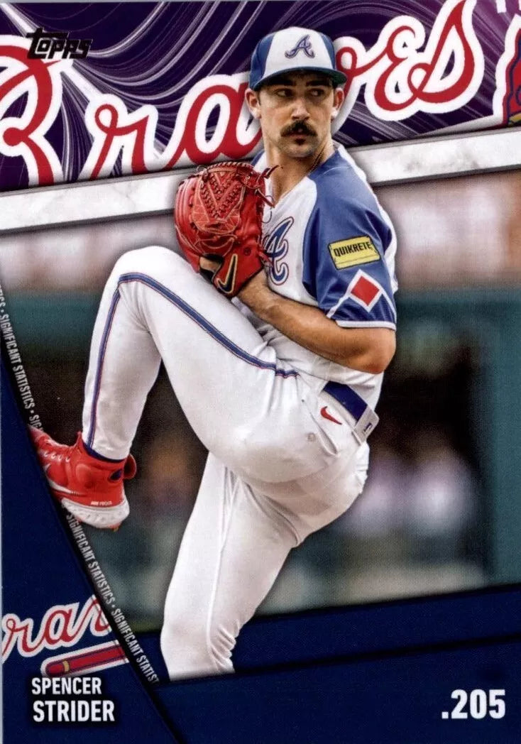 Spencer Strider 2024 Topps Significant Statistics Series Card  #SS-1