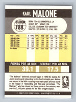 Karl Malone 1990 1991 Fleer Series Mint Card #188
