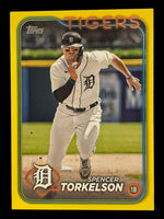 Spencer Torkelson 2024 Topps Yellow Series Mint Card #185
