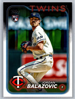 Jordan Balazovic 2024 Topps Mint Rookie Card #263
