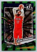 Jonas Valanciunas 2023 2024 Donruss Green Laser Series Mint Card #180
