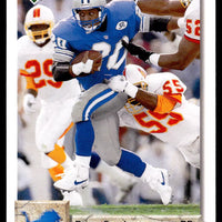 Barry Sanders 1992 Upper Deck Season Leaders Series Mint Card #155