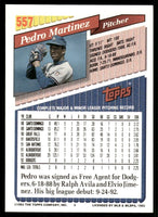 Pedro Martinez 1993 Topps Series Card #557
