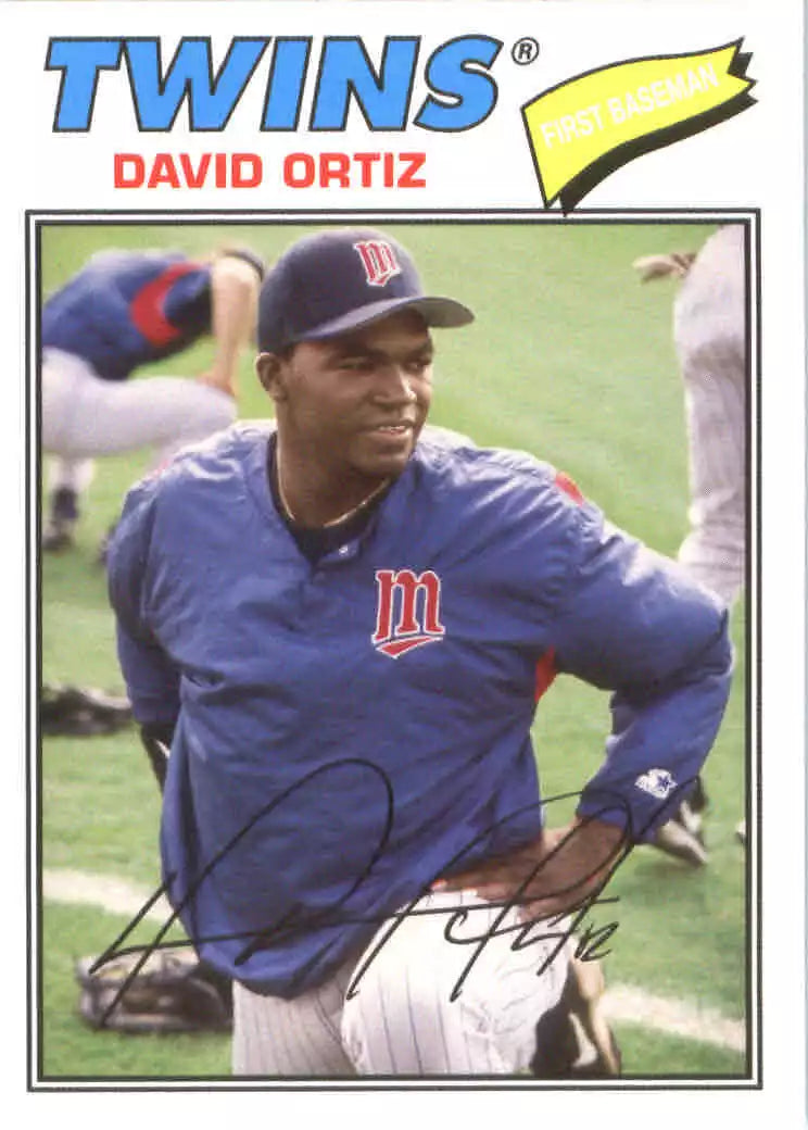 David Ortiz 2018 Topps Archives Series Mint Card  #176