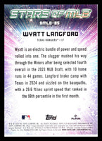 Wyatt Langford 2024 Topps Stars of MLB Mint Insert Card #SMLB-85

