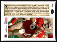 Steve Young 1992 Upper Deck Series Mint Card #365
