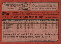 Ron Gardenhire 1982 Topps Traded Series Card #39T
