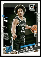 Jalen Wilson 2023 2024 Donruss Rated Rookie Series Mint Card #224
