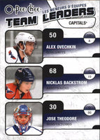 Nicklas Backstrom/Ovechkin/Theodore 2010 2011 O-Pee-Chee Team Leader Series Mint Card #TL30
