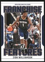 Zion Williamson 2023 2024 Donruss Franchise Features Series Mint Card #28
