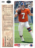 John Elway 1992 Upper Deck Series Mint Card #200

