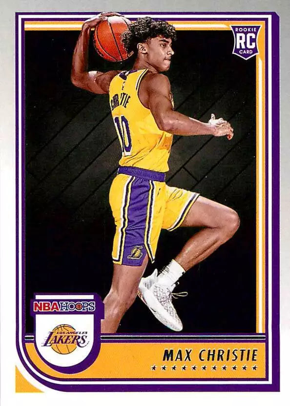 Max Christie 2022 2023 Panini NBA Hoops Series Mint Rookie Card #262