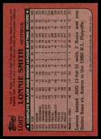 Lonnie Smith 1982 Topps Traded Series Card #108T
