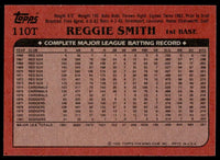 Reggie Smith 1982 Topps Traded Series Card #110T
