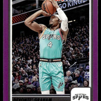 Devonte' Graham 2023 2024 Panini NBA Hoops Purple Series Mint Card #219