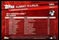 Albert Pujols 2017 Topps Series Mint Card #322
