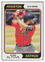 Jose Altuve 2023 Topps Heritage Short Print Series Mint Card #461
