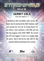 Gerrit Cole 2024 Topps Stars of MLB Mint Insert Card #SMLB-36
