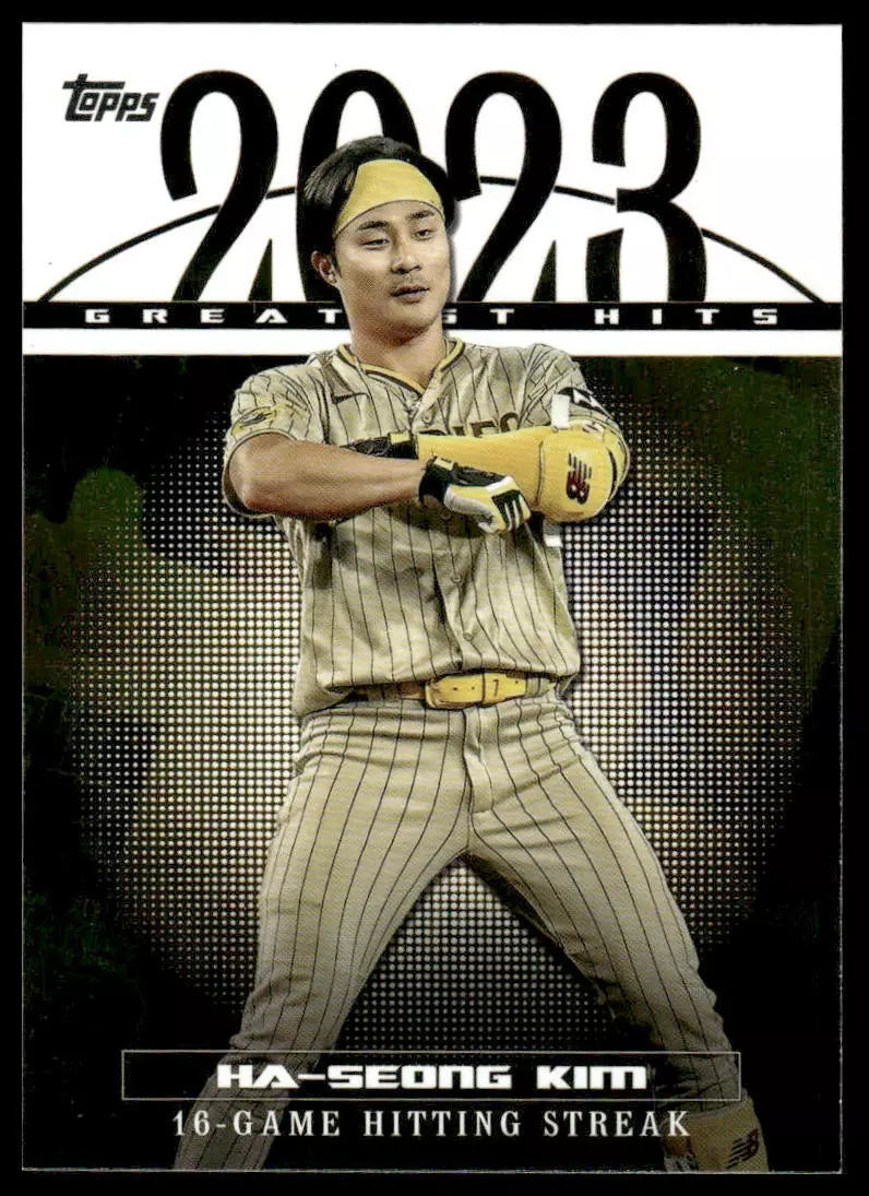 Ha-Seong Kim  2024 Topps 2023 Greatest Hits Series Mint Card #23GH-15