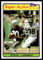 Steve Largent 1981 Topps Super Action Series Mint Card #343
