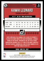 Kawhi Leonard 2018 2019 Panini Donruss Mint Card #121
