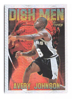 Avery Johnson 1996 1997 Topps Season's Best Dish Men Card #13
