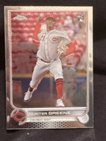 Hunter Greene 2022 Topps Chrome Update Series Mint Rookie Card #USC191
