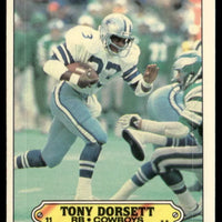 Tony Dorsett 1983 Topps Sticker Series Mint Card #11